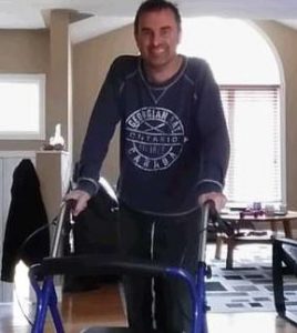 Barry Law, living with ALS